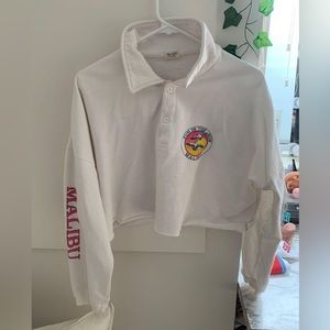 Brandy Melville cropped long sleeve